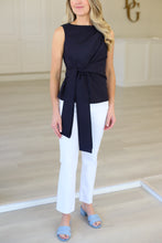 Midnight Wrap Waist Top