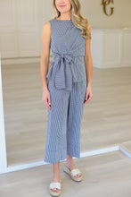 Indigo Check Pant