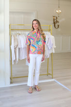 Loop Trim Placket Top