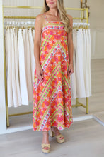 Annalisa Dress, Rosebud Ribbon Stripe