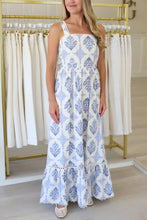 French Vintage Tank Tie Maxi Dress