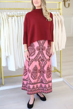 Ada Skirt, Salmon Motifs