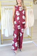 Ruby Floral Jacquard Top