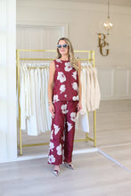 Ruby Floral Jacquard Pant