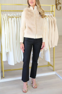 Helios Faux Fur Sweater