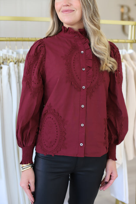 Amory Top, Maroon