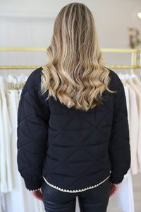 Stitchy Quilted Jacket