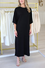 Amanda Throw On Maxi Dress, Black