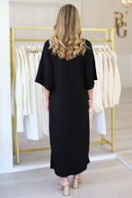 Amanda Throw On Maxi Dress, Black