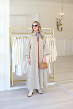 Devin Stripe Maxi Dress, Caramel