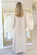 Devin Stripe Maxi Dress, Caramel