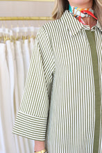 Devin Stripe Maxi Dress, Olive