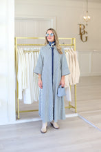 Devin Stripe Maxi Dress, Indigo