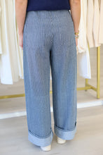 Stripe Wide Leg Jean