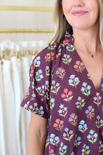 Merritt Top, Holiday Flowers 2