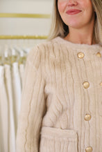Classic Beige Faux Fur Jacket