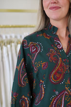 Daniella Top, Winter Paisley Large