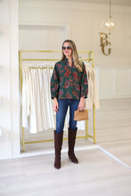 Daniella Top, Winter Paisley Large