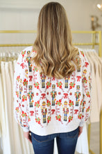 Nutcracker and Candy Cane Sweatshirt