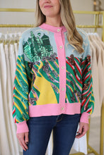 Yellow Brick Road to Oz Button Up Cardigan