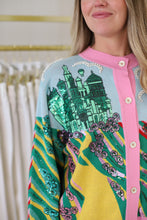 Yellow Brick Road to Oz Button Up Cardigan