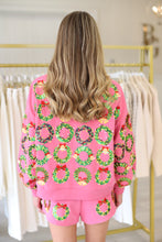 Hot Pink Multi Wreaths Short