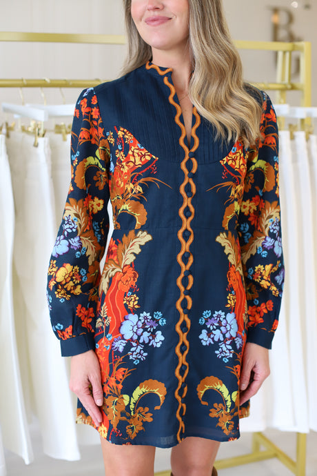 Jenny Dress, Bright Floral
