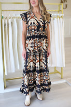 Tahoe Dress, Chevron Cream