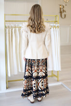 Tahoe Dress, Chevron Cream