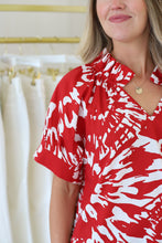 Blake Top, Sunburst Red