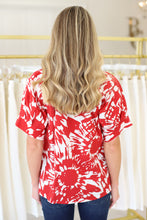 Blake Top, Sunburst Red