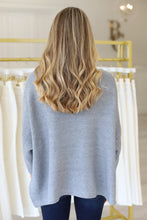 Boho Sweater, Heather Grey