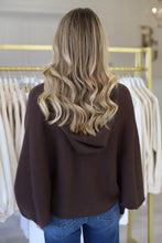 Sweater Hoodie, Chocolate