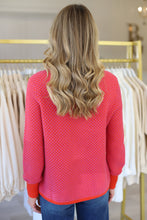 Boxy Turtleneck, Raspberry