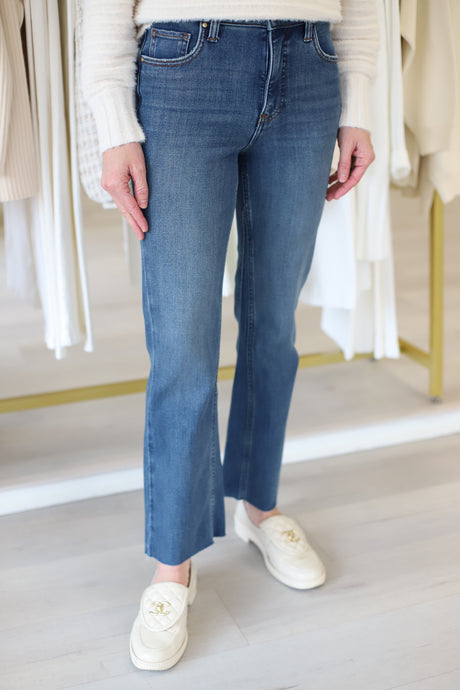 Kelsey High Rise Ankle Flare, Command