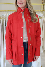 Red Rain Coat