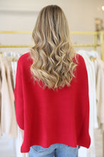 Boho Sweater, Holly Berry