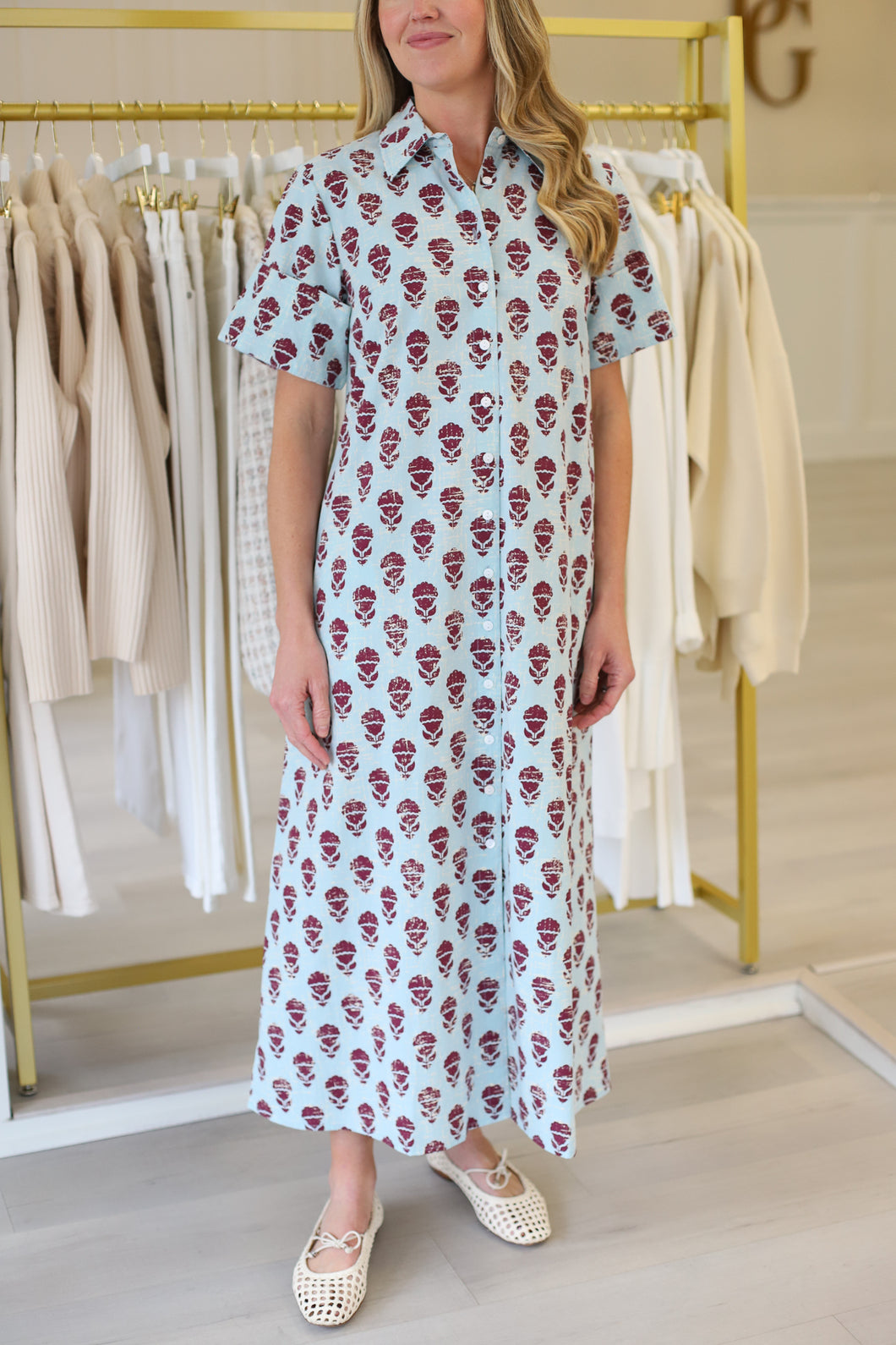 Gibbons Dress, Marrakech Bloom