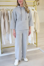 Pearl Hoodie & Pant Set, Heather Grey