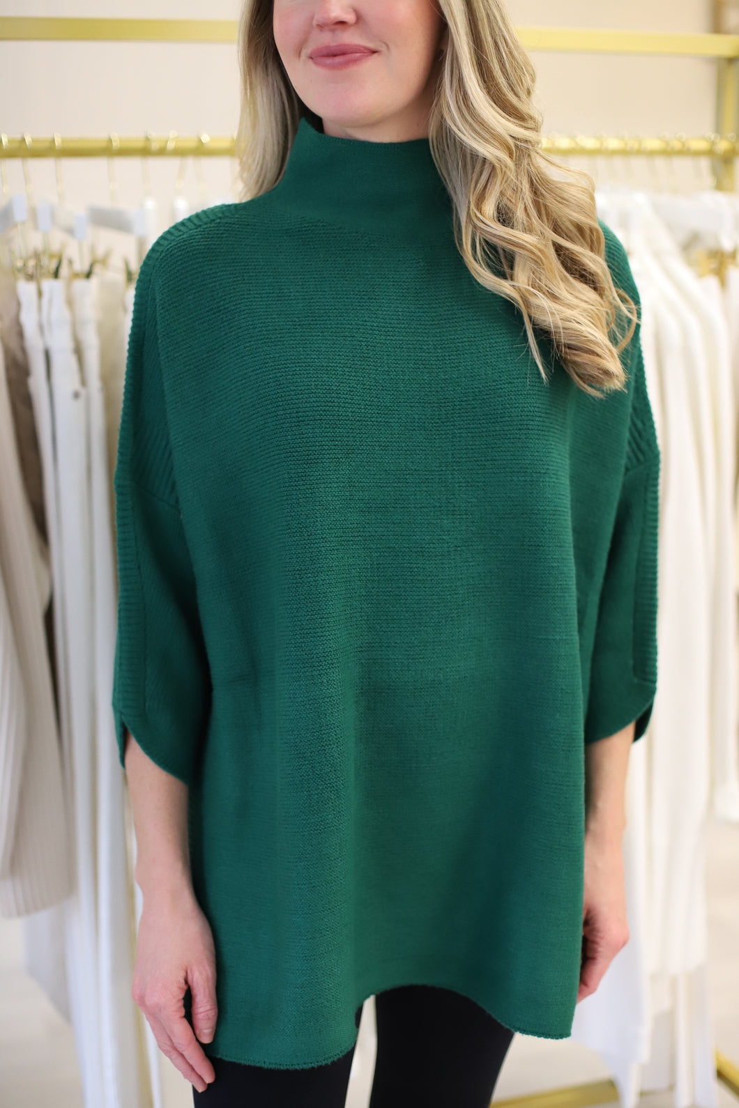 Boho Tunic, Emerald