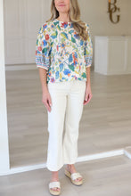 High Rise Flare Jean with Tulip Hem, 25.5" Inseam