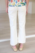 High Rise Flare Jean with Tulip Hem, 25.5" Inseam