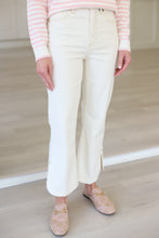 High Rise Flare Jean with Tulip Hem, 25.5" Inseam