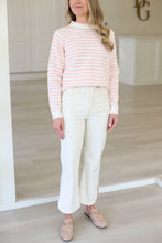 High Rise Flare Jean with Tulip Hem, 25.5" Inseam