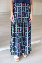 Faye Skirt, Gardeners Window Navy