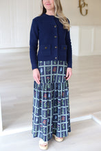 Faye Skirt, Gardeners Window Navy