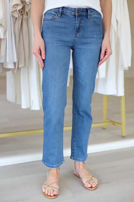 Kennedy Crop Straight Jean, Temecula