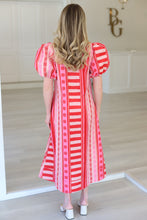 Hampton Dress, Peach Jubilee