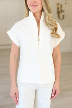 Poppy Pullover, Gardenia Denim