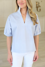 Poppy Top, Grapemist Stripe